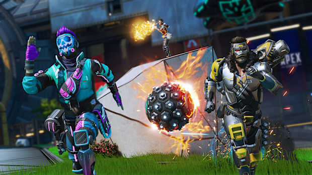 Mad Maggie adds some heat to her ultimate ability, Wrecking Ball, in Apex Legends Season 20: Breakout using Legend Upgrades.